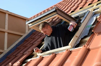 Pose de fenêtres de toit Velux à Hermaville